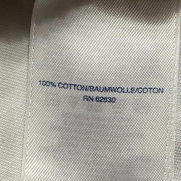 Lands'End Relaxed fit Pleated front Women's size 35 Dark blue Twill Shorts - Picture 5 of 5